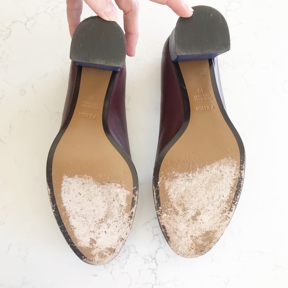 FENDI Authentic leather pumps SZ 40 - Picture 4 of 8